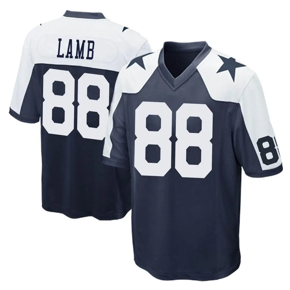 My Store D.Cowboys #88 CeeDee Lamb Player Navy-White Alternate Home Game Stitched Jerseys