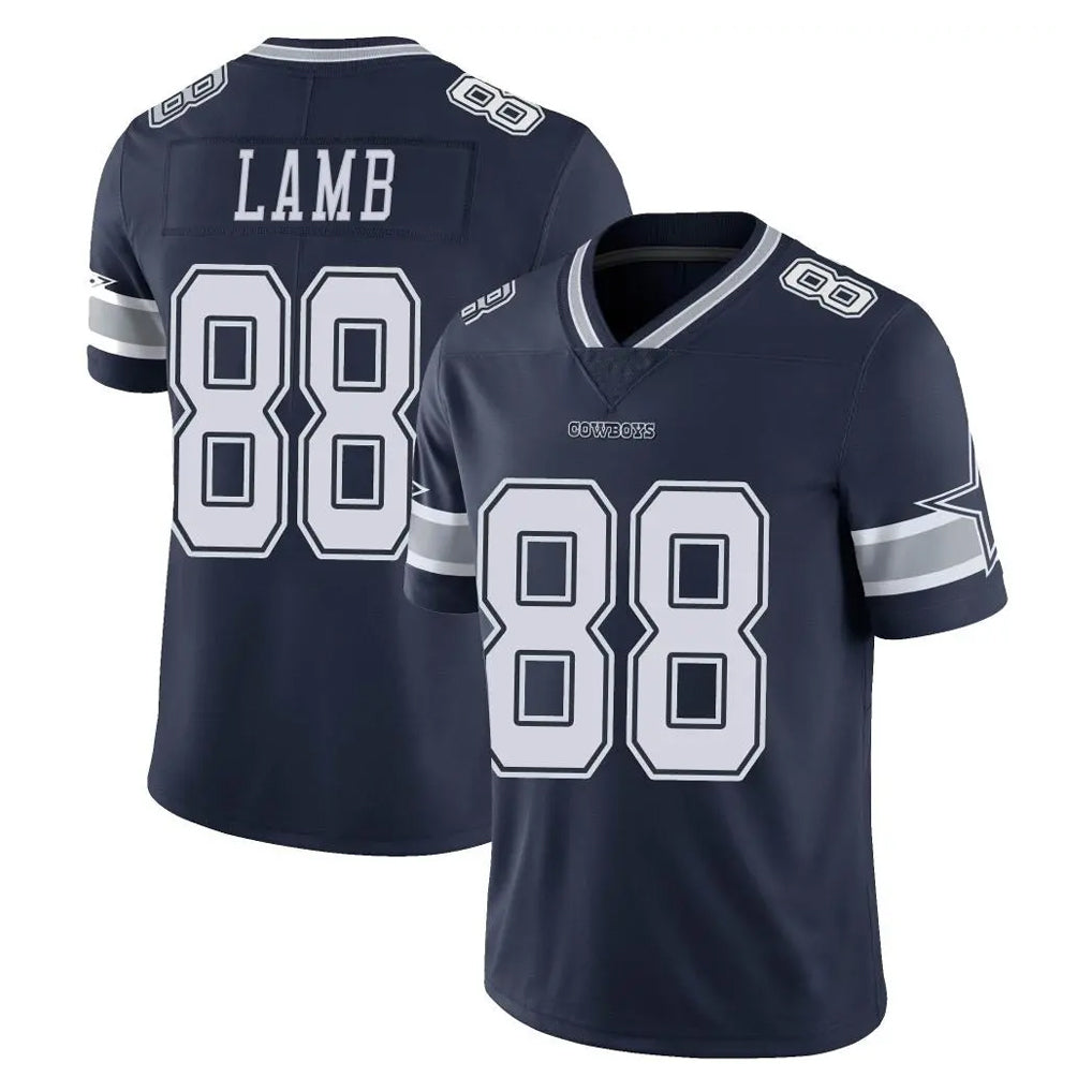 My Store D.Cowboys #88 CeeDee Lamb Player Navy Vapor Untouchable Limited Home Game Stitched Jerseys