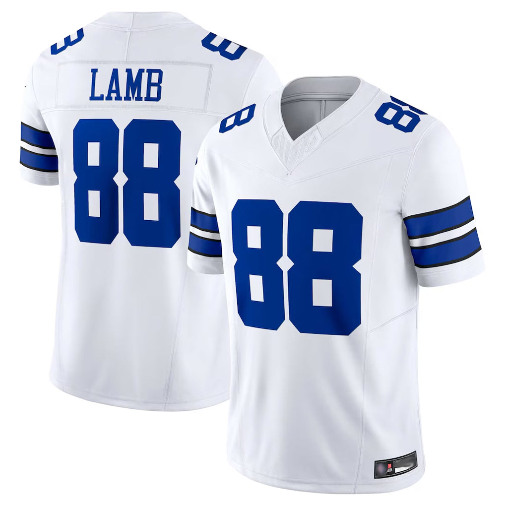 My Store D.Cowboys #88 CeeDee Lamb Player White Limited Vapor F.U.S.E. Home Game Stitched Jerseys