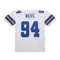 My Store D.Cowboys #94 DeMarcus Ware Mitchell & Ness White 2005 Legacy Replica Puhic Game Stitched Jerseys