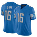 My Store D.Lions #16 Jared Goff Player Blue Vapor F.U.S.E. Limited Home Game Stitched Jerseys