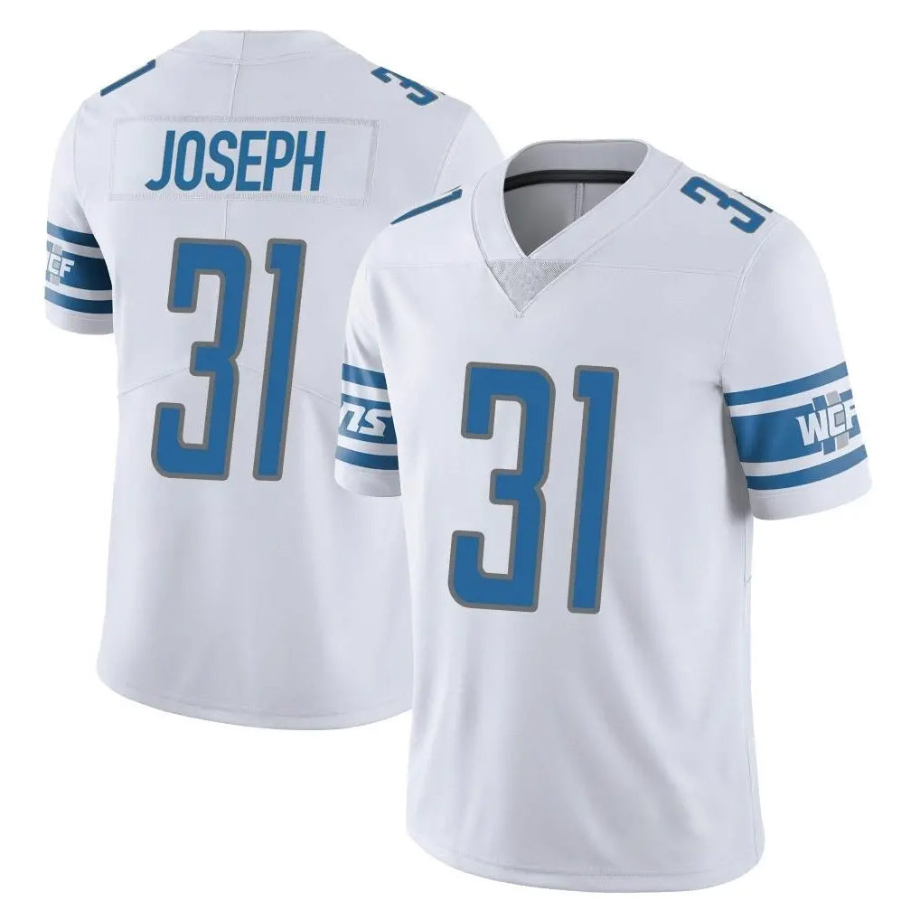 My Store D.Lions #31 Kerby Joseph Player White Limited Vapor Untouchable Home Game Stitched Jerseys