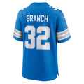 My Store D.Lions #32 Brian Branch Player Blue Home Game Stitched Jerseys