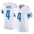 My Store D.Lions #4 D.J. Reed Player White Vapor F.U.S.E. Limited Home Game Stitched Jerseys