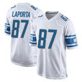 My Store D.Lions #87 Sam LaPorta Player White Home Game Stitched Jerseys