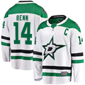 My Store D.Stars #14 Jamie Benn White Breakaway Jerseys