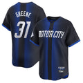 My Store D.Tigers #31 Riley Greene Player Navy City Connect Home Limited Stitched Jerseys