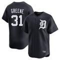 My Store D.Tigers #31 Riley Greene Player Navy Home Limited Game Stitched Jerseys