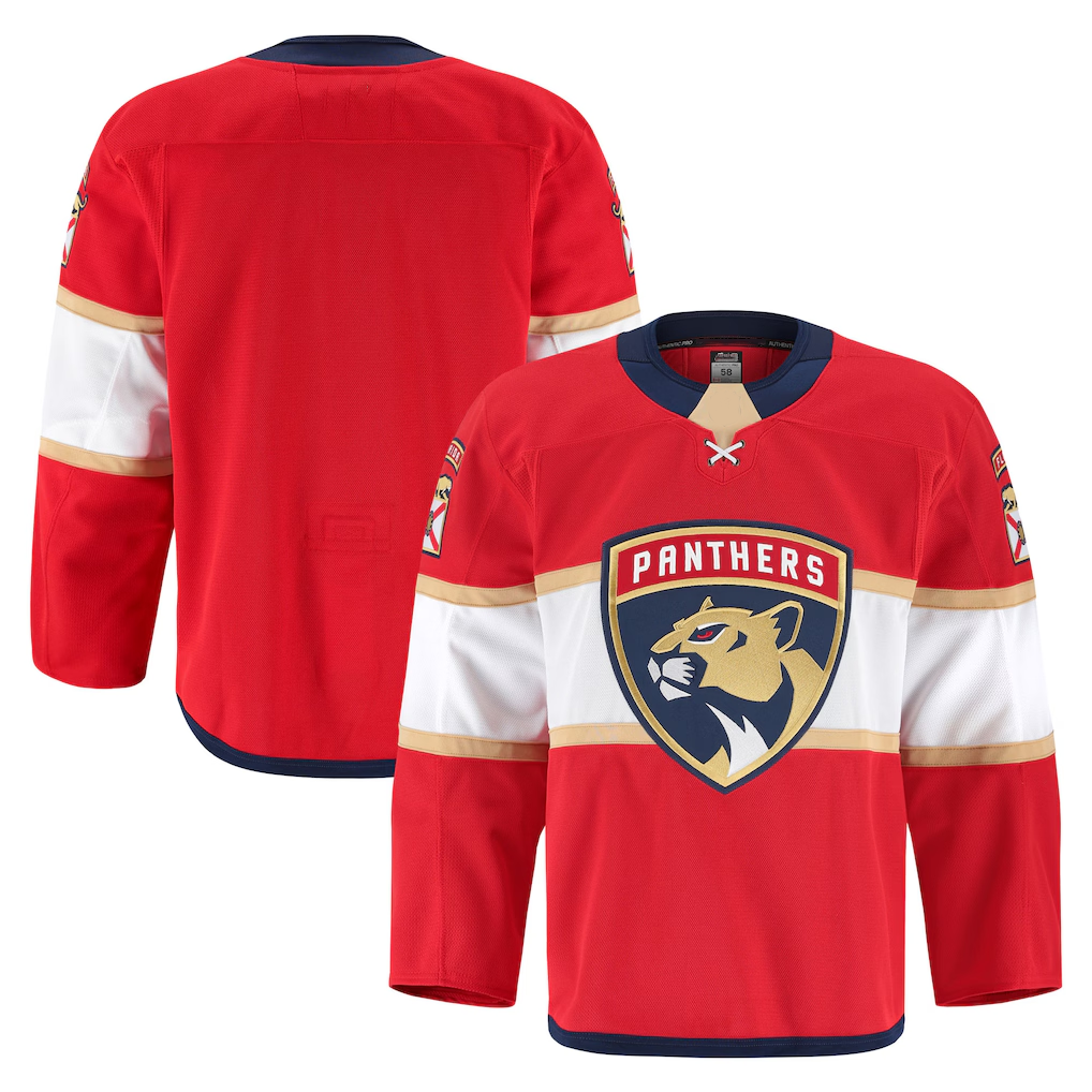 My Store F.Panthers Red Home Authentic Pro Jerseys