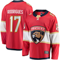 My Store F.Panthers #17 Evan Rodrigues Red Home Breakaway Jerseys