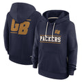 My Store GB.Packers Navy The 1923 Classic Pullover Hoodies Limited Game Blank Player Stitched Jerseys