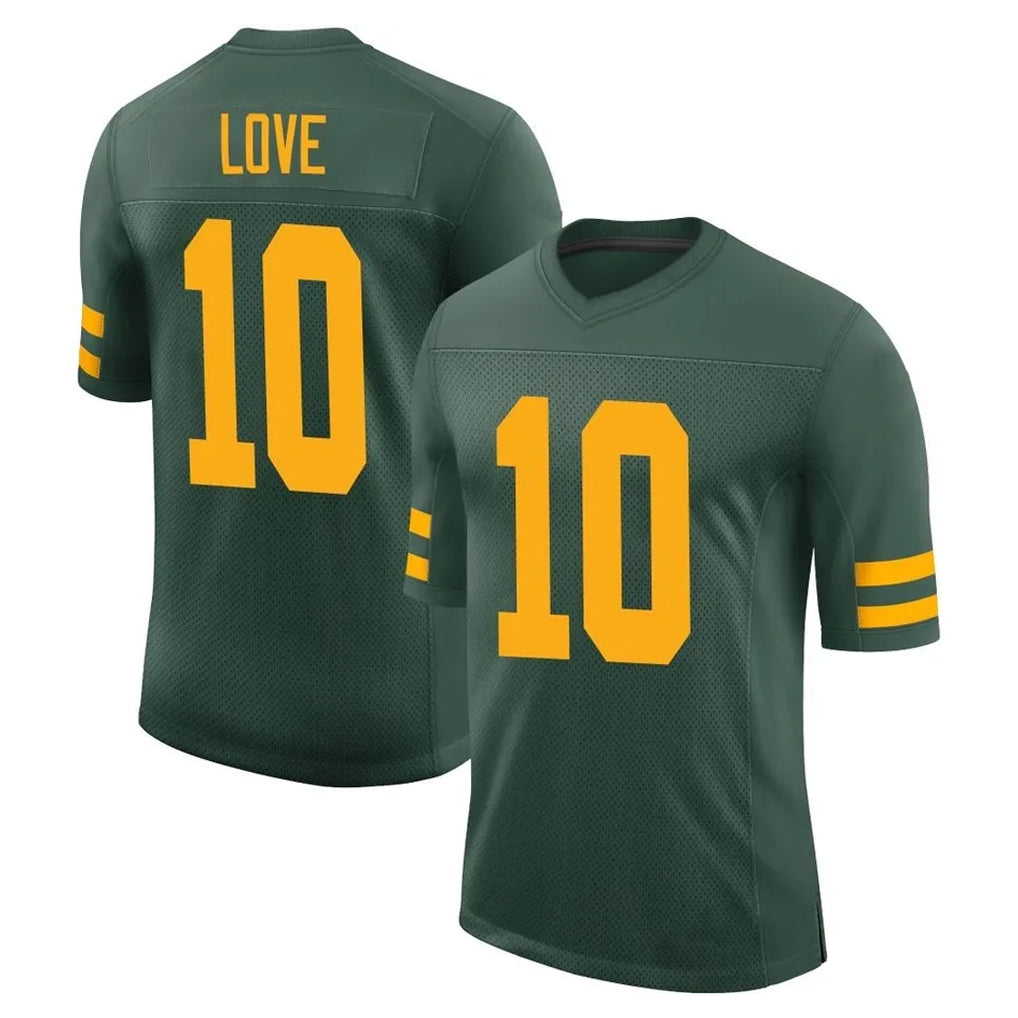 My Store GB.Packers #10 Jordan Love Player Green Alternate Vapor Home Game Stitched Jerseys