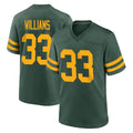 My Store GB.Packers #33 Evan Williams Player Green Alternate Home Game Stitched Jerseys