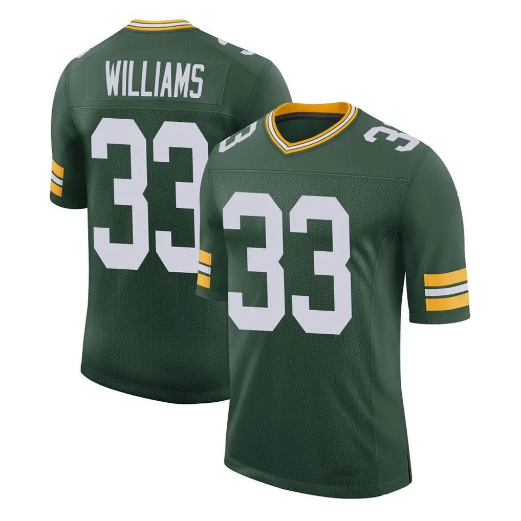 My Store GB.Packers #33 Evan Williams Player Green Limited Classic Home Game Stitched Jerseys