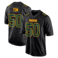 My Store GB.Packers #50 Zach Tom Player Black Fashion Home Game Stitched Jerseys