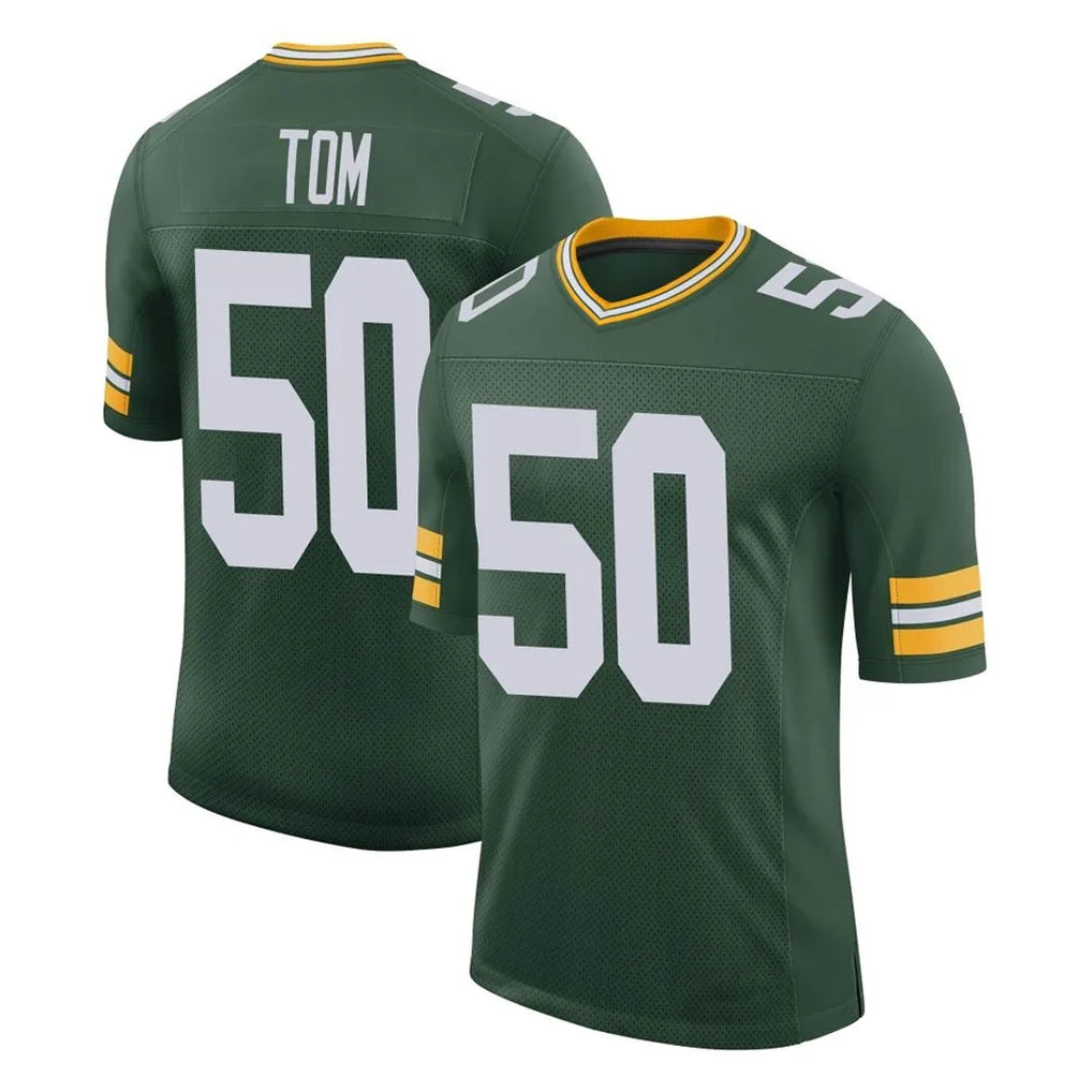 My Store GB.Packers #50 Zach Tom Player Green Limited Classic Home Game Stitched Jerseys