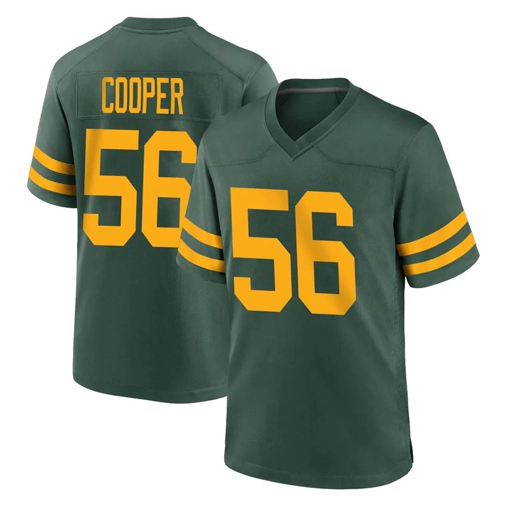 My Store GB.Packers #56 Edgerrin Cooper Player Green Alternate Home Game Stitched Jerseys