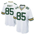 My Store GB.Packers #85 Tucker Kraft Player White Home Game Stitched Jerseys