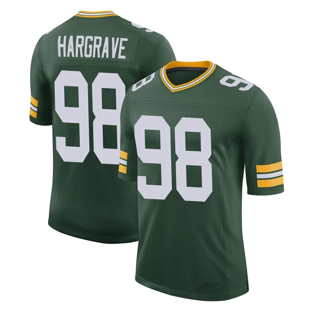 My Store GB.Packers #98 Javon Hargrave Player Green Limited Classic Home Game Stitched Jerseys