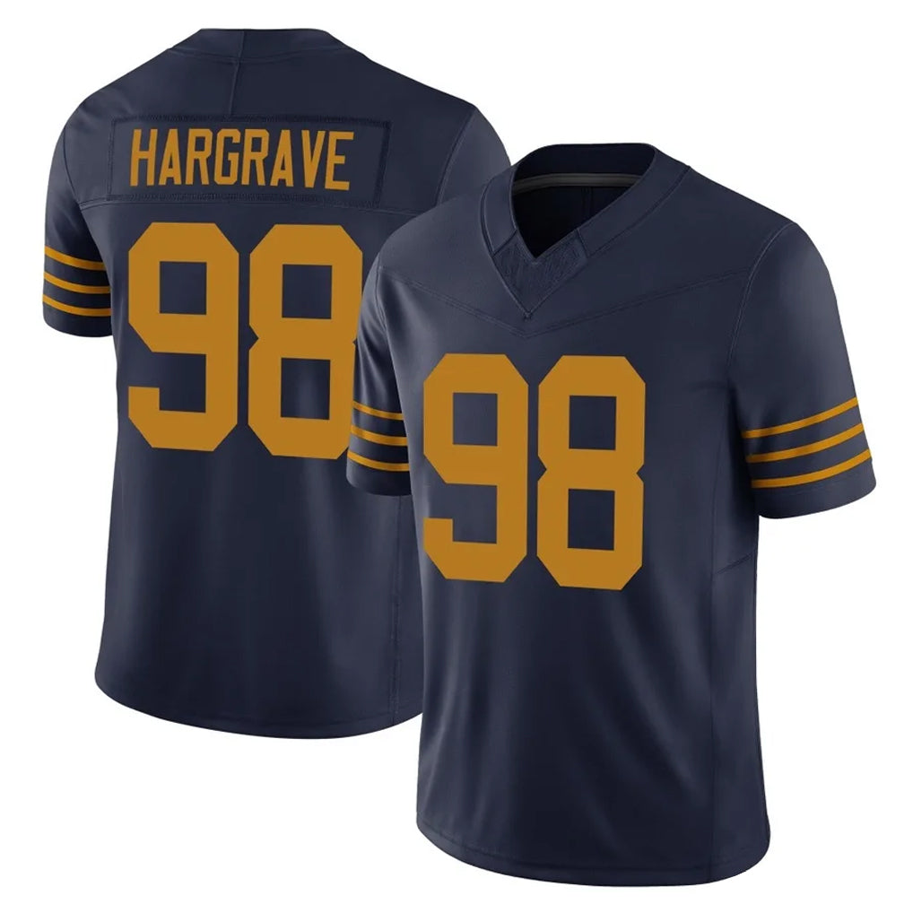 My Store GB.Packers #98 Javon Hargrave Player Navy The 1923 Classic Vapor F.U.S.E. Home Game Stitched Jerseys