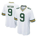 My Store GB.Packers #9 Christian Watson Player White Home Game Stitched Jerseys