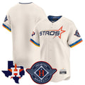 My Store H.Astros Cream City Connect Texas Patch Vapor Premier Blank Player Limited Home Stitched Jerseys