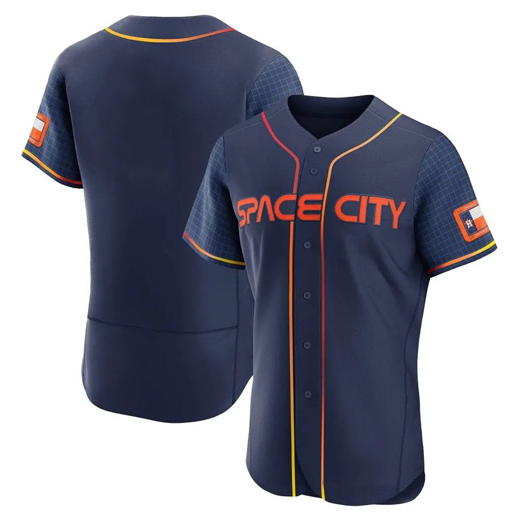 My Store H.Astros Navy City Connect Limited Elite Home Blank Player Stitched Jerseys