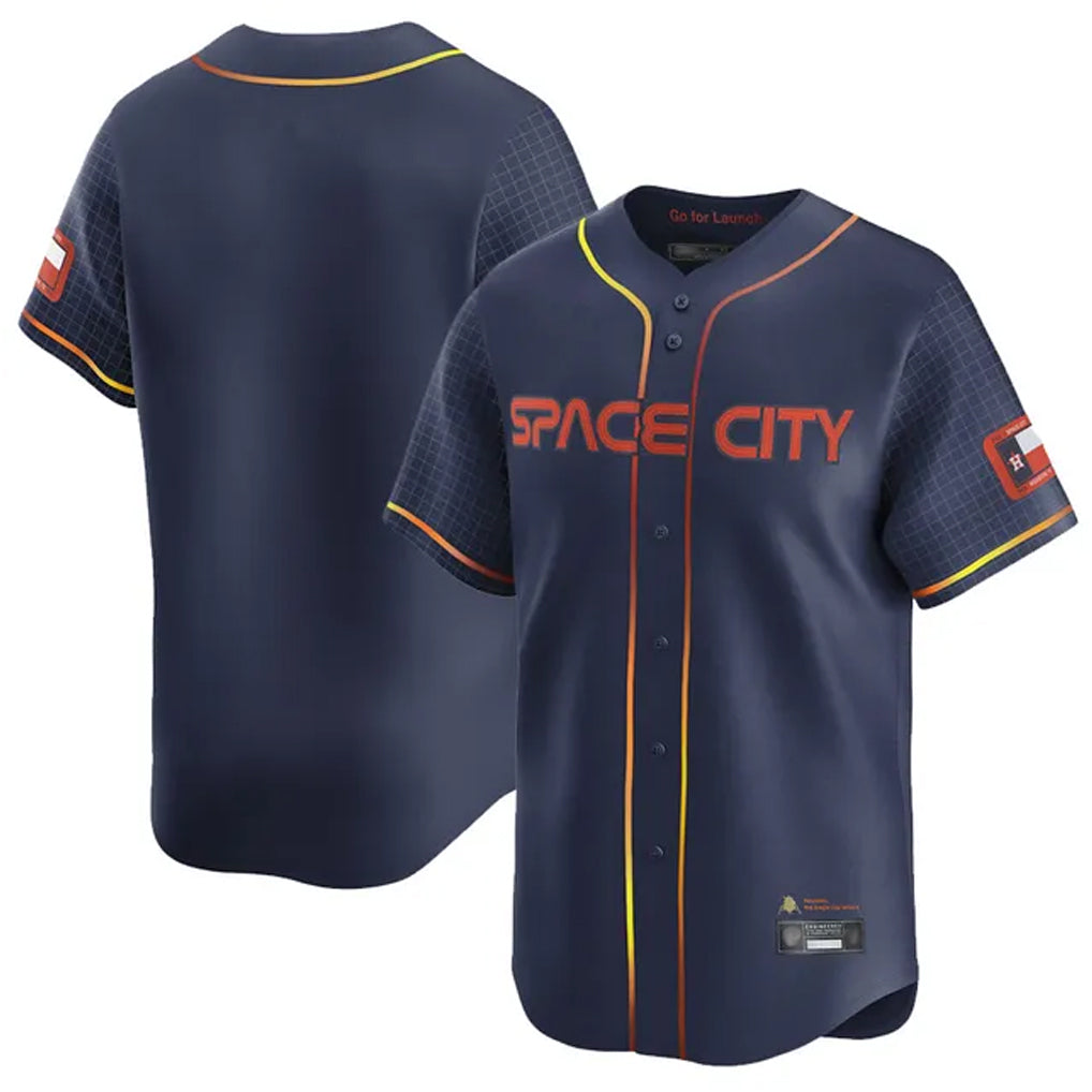 My Store H.Astros Navy City Connect Limited Home Blank Player Stitched Jerseys