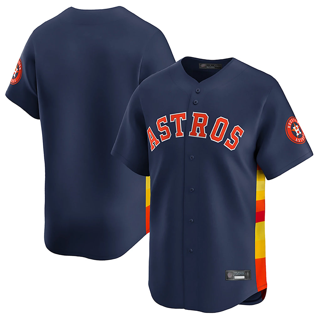 My Store H.Astros Navy Home Limited Blank Player Stitched Jerseys