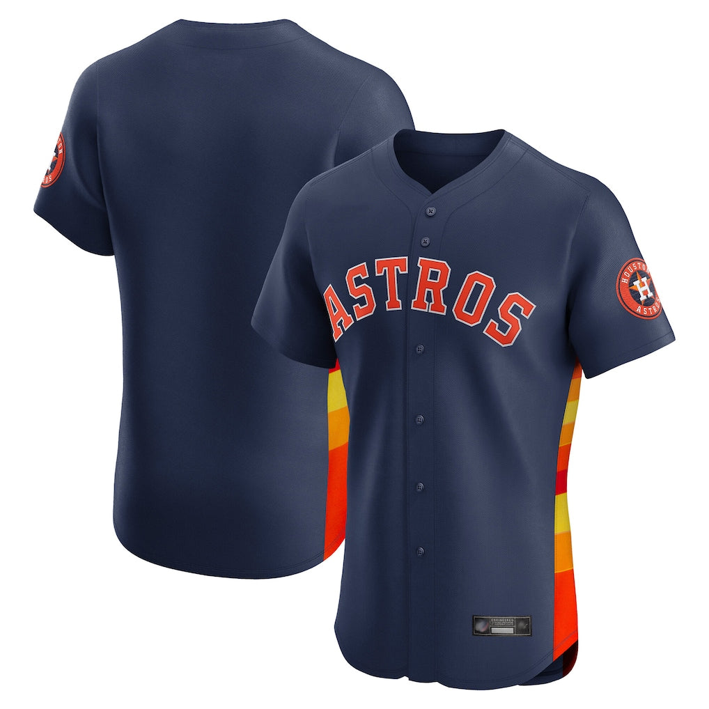 My Store H.Astros Navy Limited Elite Home Blank Player Stitched Jerseys