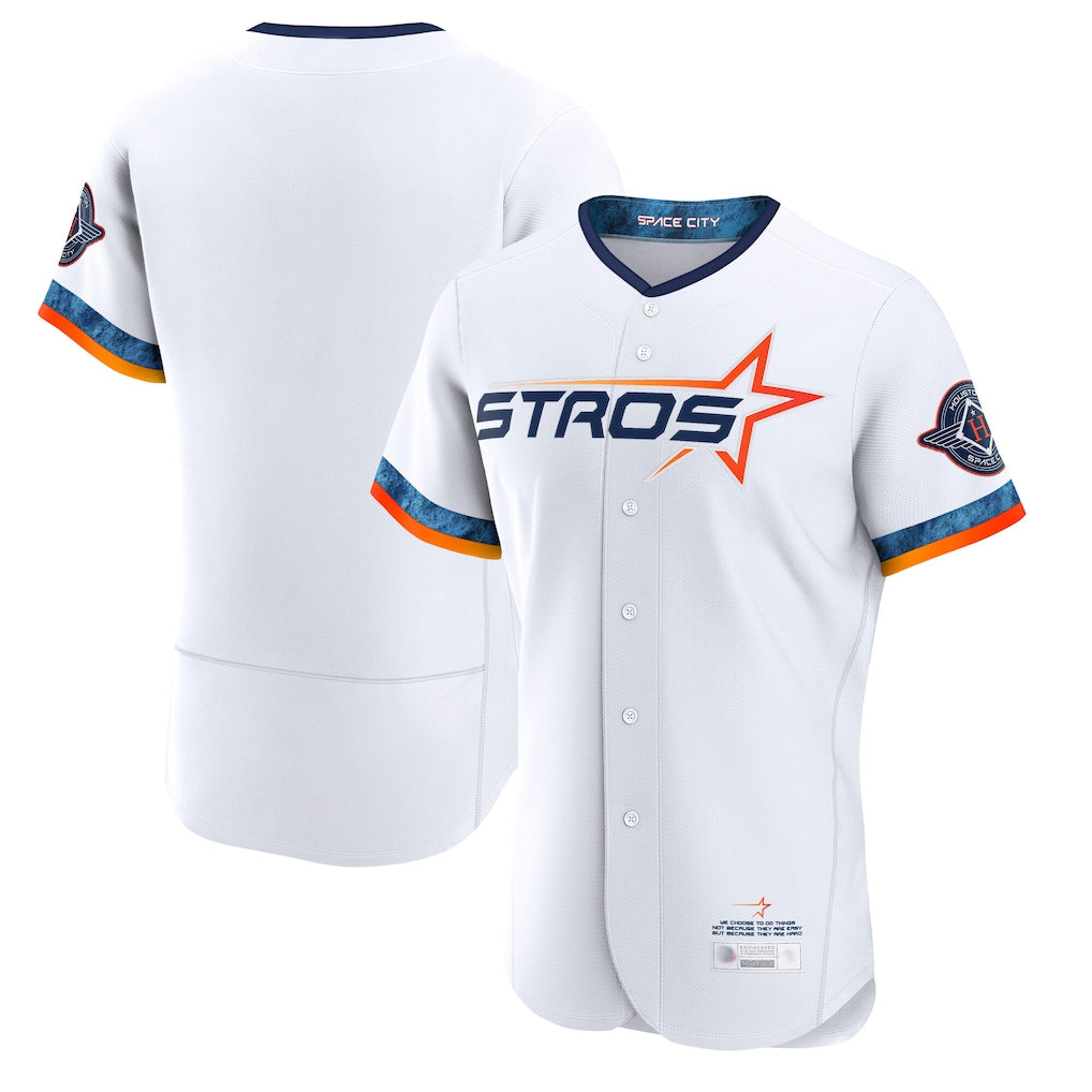 My Store H.Astros White City Connect Limited Elite Home Blank Player Stitched Jerseys