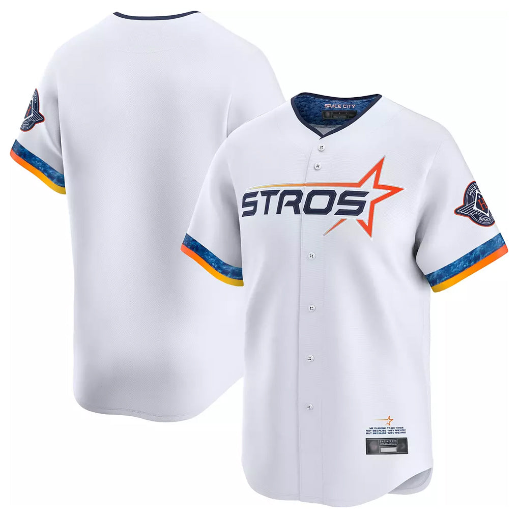 My Store H.Astros White City Connect Limited Home Blank Player Stitched Jerseys