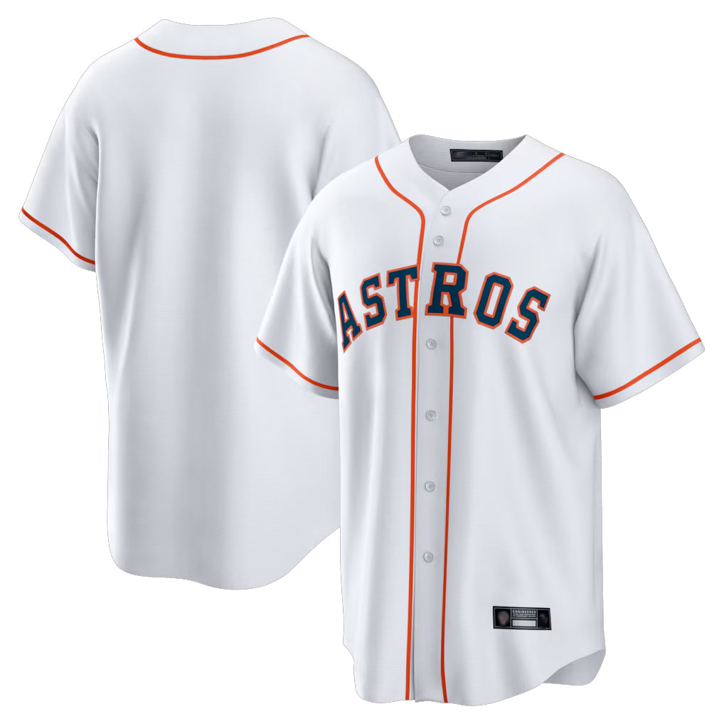 My Store H.Astros White Home Game Blank Player Stitched Jerseys
