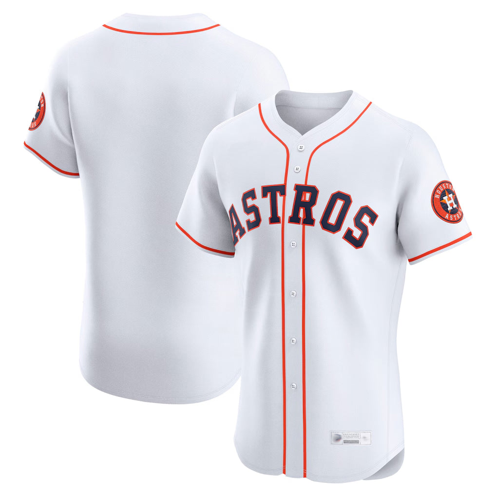 My Store H.Astros White Home Limited Elite Blank Player Stitched Jerseys