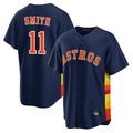 My Store H.Astros #11 Cam Smith Player Navy Home Game Stitched Jerseys