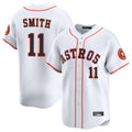 My Store H.Astros #11 Cam Smith Player White Home Limited Stitched Jerseys