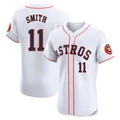 My Store H.Astros #11 Cam Smith Player White Limited Elite Home Stitched Jerseys