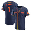 My Store H.Astros #1 Carlos Correa Player Navy City Connect Limited Elite Home Stitched Jerseys