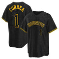 My Store H.Astros #1 Carlos Correa Player Snake Skin City Home Game Stitched Jerseys