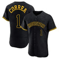 My Store H.Astros #1 Carlos Correa Player Snake Skin City Limited Elite Home Stitched Jerseys