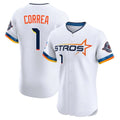 My Store H.Astros #1 Carlos Correa Player White City Connect Limited Elite Home Stitched Jerseys