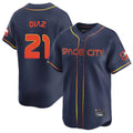 My Store H.Astros #21 Yainer Diaz Player Navy City Connect Home Limited Stitched Jerseys
