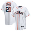 My Store H.Astros #21 Yainer Diaz Player White Home Game Stitched Jerseys