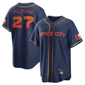 My Store H.Astros #27 Jose Altuve Player Navy City Connect Home Game Stitched Jerseys