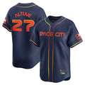 My Store H.Astros #27 Jose Altuve Player Navy City Connect Limited Home Stitched Jerseys