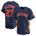 My Store H.Astros #27 Jose Altuve Player Navy Home Limited Stitched Jerseys