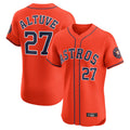 My Store H.Astros #27 Jose Altuve Player Orange Home Limited Elite Stitched Jerseys