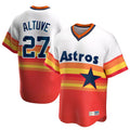 My Store H.Astros #27 Jose Altuve Player Rainbow Cooperstown Collection T-shirt Stitched Jerseys