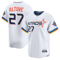 My Store H.Astros #27 Jose Altuve Player White City Connect Limited Home Stitched Jerseys