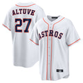 My Store H.Astros #27 Jose Altuve Player White Home Game Stitched Jerseys